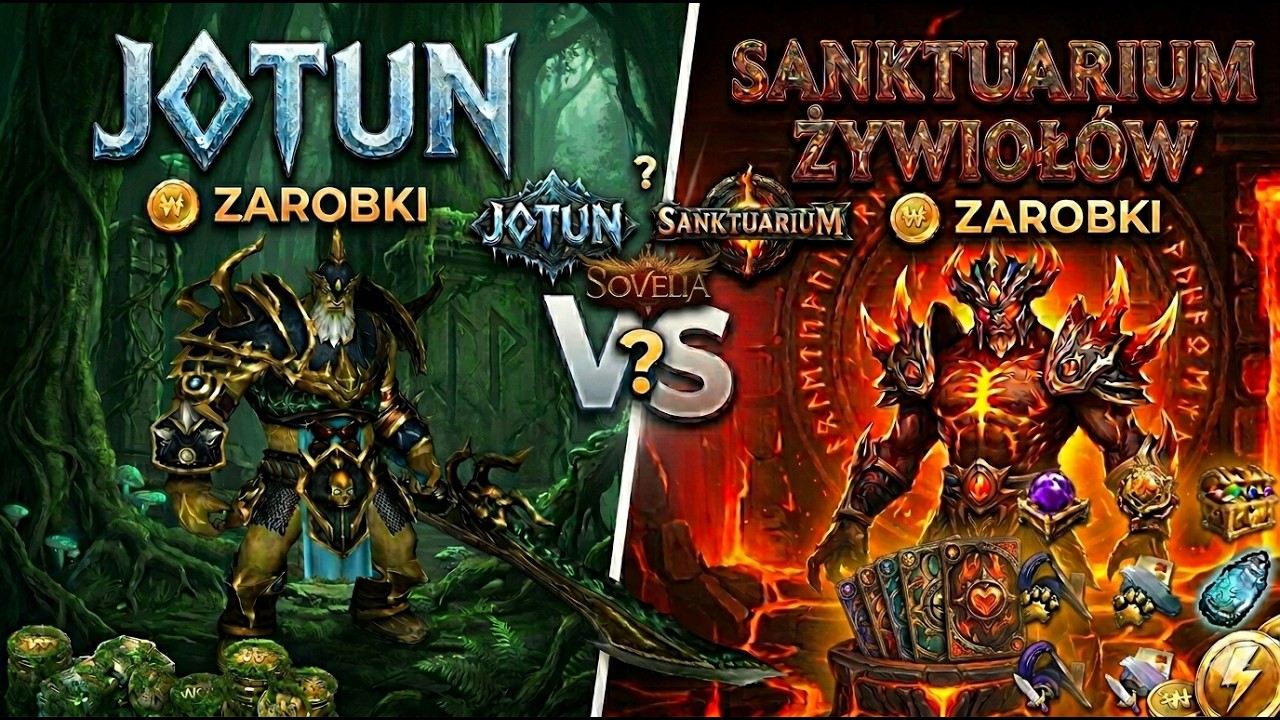 Sovelia.pl [2] JOTUN VS SANKTU 100 DUNGÓW!! ILE ZAROBIŁEM?