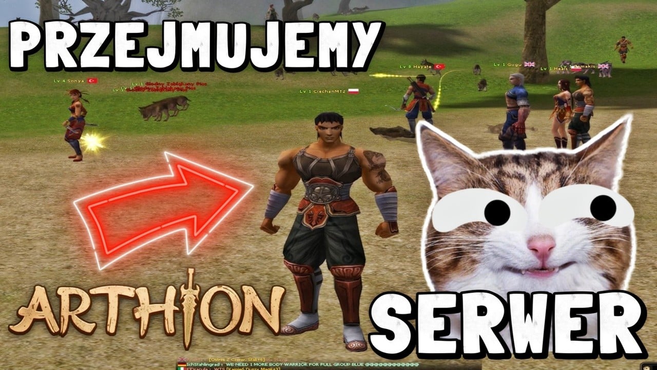 WBIJAMY NA KLASYCZNY SERWER HARD BEZ P2W - POLACY PRZEJMUJĄ SERWER - Arthion.to #1